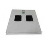 51730 Блок вентиляторов 2 шт для TE глубиной 600 с кабелем серый Netko