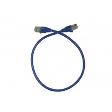 58004 Патч-корд Technolink C UTP4 cat.5е, 0.5м, CCA, LSZH, синий, литой коннектор