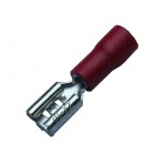 54358 Клемма плоская FDD 1.25-187(5), КПИ гнездо 4,7мм, 0,5-1,5мм2, изолированная, красная, 100шт, Netko