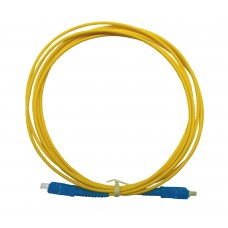 57829 Патч-корд оптический соединительный SC-SC/UPC SM Simplex 3.0мм 9/125, 3м Netko, LSZH