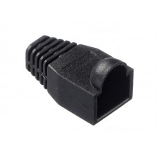 51080 Изолирующий колпачок для RJ45 черный, D-6 мм, 100шт. Netko