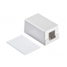 51041 Корпус внешний под розетку / 1 порт / белый