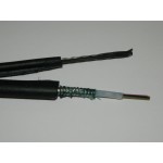 54966 Кабель волоконно-оптический 24 (SМ - 9/125), наружный с тросом, бронированный, PE, черный, 2000м РАСПРОДАЖА