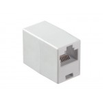 54003 Соединительный модуль RJ-45(8p8c) на RJ-45(8p8c), компактный размер (ВхШхД 22х16х31мм)/ белый