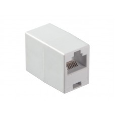 54003 Соединительный модуль RJ-45(8p8c) на RJ-45(8p8c), компактный размер (ВхШхД 22х16х31мм)/ белый