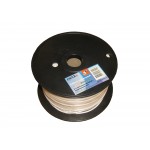 52061 Кабель сигнальный NETKO, неэкранированный 6*0.22мм2 (7*0.2мм) 100м, пластиковая катушка, белый