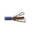 54194 Кабель U/UTP4 cat.6 NETKO /4 пары 23 AWG BC / 305м / с крестовиной / нг(А)-HF LSZH - малодымный, не содержащий галогенов, фиолетовый, одножильный СКС, FLUKE TEST