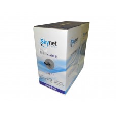 65689 Кабель Skynet Light FTP4 cat.5е, одножильный / 305м / Cu / Проходит Fluke тест /для наружных работ / черный