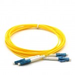 57823 Патч-корд оптический соединительный LC-LC/UPC SM Duplex 3.0мм 9/125, 2м, LSZH