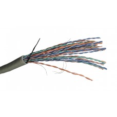 66077 Кабель UTP25 cat.5e, 305м, 0,5мм, ZH нг(A)-HF, не содержащий галогенов, серый