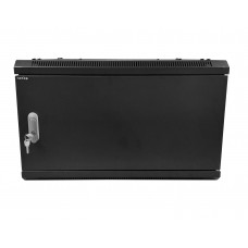 60186 Шкаф настенный 6U серия WMA (Wall Maestro) (600х450х370), разборный, передняя металлическая дверь, черный Netko А