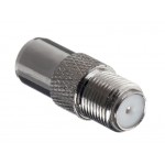 51830 Переходник гнездо F - штекер TV (медь) (P108-52), Netko