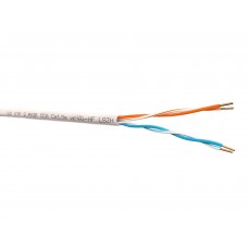 58873 Кабель LC UTP2 cat.5e, одножильный / 305м / CCA, нг(А)-HF LSZH, серый