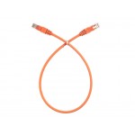 53857 Патч-корд Netko СКС UTP4 cat.5e, 0.5м, литой коннектор, LSZH, оранжевый