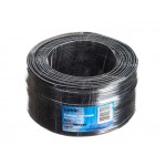 52934 Кабель питания адаптерный Netko, 2*0,5мм2, BC, 100м, черный, РАСПРОДАЖА