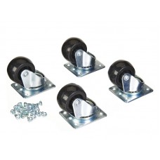 51315 Ролики для напольных шкафов и стоек, комплект 4 шт