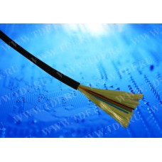 54510 Кабель волоконно-оптический 4 (SМ - 9/125), наружный, PE, черный, 2000м РАСПРОДАЖА