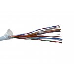 59420 Кабель LC UTP10 cat.3, 305м, 0,40мм, нг(А)-HF LSZH, серый