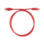53826 Патч-корд Netko СКС UTP4 cat.5e, 1.0м, литой коннектор, красный РАСПРОДАЖА