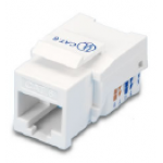 54435 Модуль Keystone неэкранированный, RJ-45, cat.5e, 90°, без инструмента, белый, Netko СКС