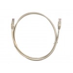 53828 Патч-корд Netko СКС UTP4 cat.5e, 1.5м, литой коннектор, серый РАСПРОДАЖА