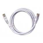 57003 Патч-корд Technolink UTP4 cat 5e, 2,0м, ВС, LSZH, белый, литой коннектор