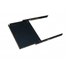 51428 Полка для клавиатуры для шкафа глубиной 800 (472*358,8*550), чёрная РАСПРОДАЖА