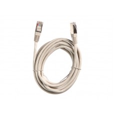 58015 Патч-корд Technolink FTP4 cat.5е, 3.0м, BC, LSZH, серый, литой коннектор