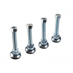 51316 Ножки регулируемые для напольных шкафов и стоек, размер М12, комплект 4 шт