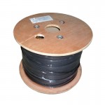 56155 Кабель волоконно-оптический 2 (SМ - 9/125), FTTH, внутренний, LSZH, черный, 1000м