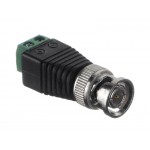 55191 Коннектор BNC с клеммной колодкой, цинк, Netko