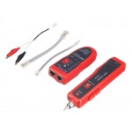 56544 Универсальный кабельный тестер с тональным генератором, индуктивным щупом и LAN тестером (NS/NF-806R), Netko