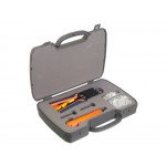 51409 HT-2500B Набор профессиональных инструментов монтажный (Клещи HT-500R, ударный инструмент HT3140, сменные ножи HT-14, HT-14B, коннекторы RJ-45 (30 шт.), RJ-12 (30 шт.)) , Hanlong для Netko