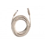 58011 Патч-корд Technolink C UTP4 cat.5е, 5.0м, CCA, LSZH, серый, литой коннектор