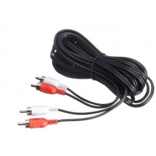 51661 Шнур аудио-видео: 2RCA-2RCA ( длина 5 м, литой), Netko
