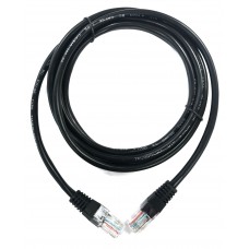 57004 Патч-корд Technolink UTP4 cat 5e, 2,0м, ВС, LSZH, черный, литой коннектор 57004 Патч-корд Technolink UTP4 cat 5e, 2,0м, ВС, LSZH, черный, литой коннектор