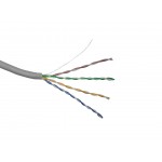 66047 Кабель Skynet Premium UTP4 cat.5е, одножильный / 305м / Cu / Проходит Fluke тест / нг-LSZH, серый
