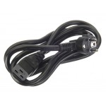 55864 Кабель питания (евровилка - штекер IEC C19) 3*2,5мм2, 2м, черный, Netko