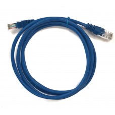 57005 Патч-корд Technolink UTP4 cat 5e, 1,5м, ВС, LSZH, синий, литой коннектор