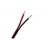 53377 Кабель акустический Cabletech 2*0.75мм2 (42*0.15мм) CCA, 100м, пластиковая катушка, черный/красный РАСПРОДАЖА