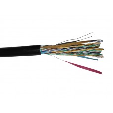 66079 Кабель FTP25 cat.5e, 305м, 0,48мм, наружный, черный