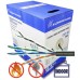 56325 Кабель KAZENERGOKABEL U/UTP Cat 5e, PVC, 4x2x0,52 (AWG 24), 305м., нг(А)-LSLTx, серый ЗАКАЗ