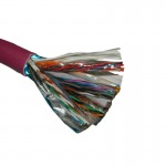 54826 Кабель NETKO FTP25 cat.5e, 305м, 0,5мм, нг(А)-HF FR-LSZH - малодымный, не содержащий галогенов, фиолетовый