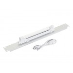 55721 Лампа подсветки в шкаф 19, 1U, 6W, кабель 1,2 метра, серая