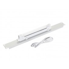 55721 Лампа подсветки в шкаф 19, 1U, 6W, кабель 1,2 метра, серая