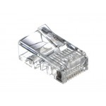 54141 Коннектор RJ-45 Netko CKC (8p8c) cat.5е, для одножильного и многожильного кабеля (нож с 3-мя зубцами), 100шт.