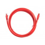 53902 Патч-корд Netko СКС UTP4 cat.6a, 3.0м, литой коннектор, красный