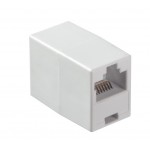 58458 Соединительный модуль RJ-45(8p8c) на RJ-45(8p8c) прямой контакт/ белый