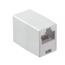 58458 Соединительный модуль RJ-45(8p8c) на RJ-45(8p8c) прямой контакт/ белый