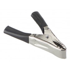 52355 Зажим крокодил, 20A, черный, L=73±5мм, Netko